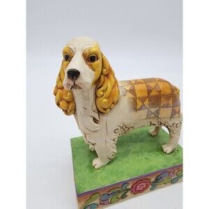 Jim Shore Sadie 2008 Cocker Spaniel Dog Figurine Heartwood Creek Decor